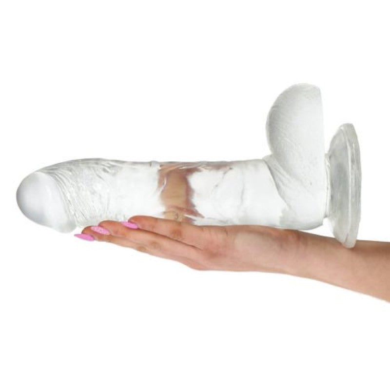 DILDO REAL RAPTURE SKY EMOTION 10'' TRANSPARENTE - Lust Sexshop