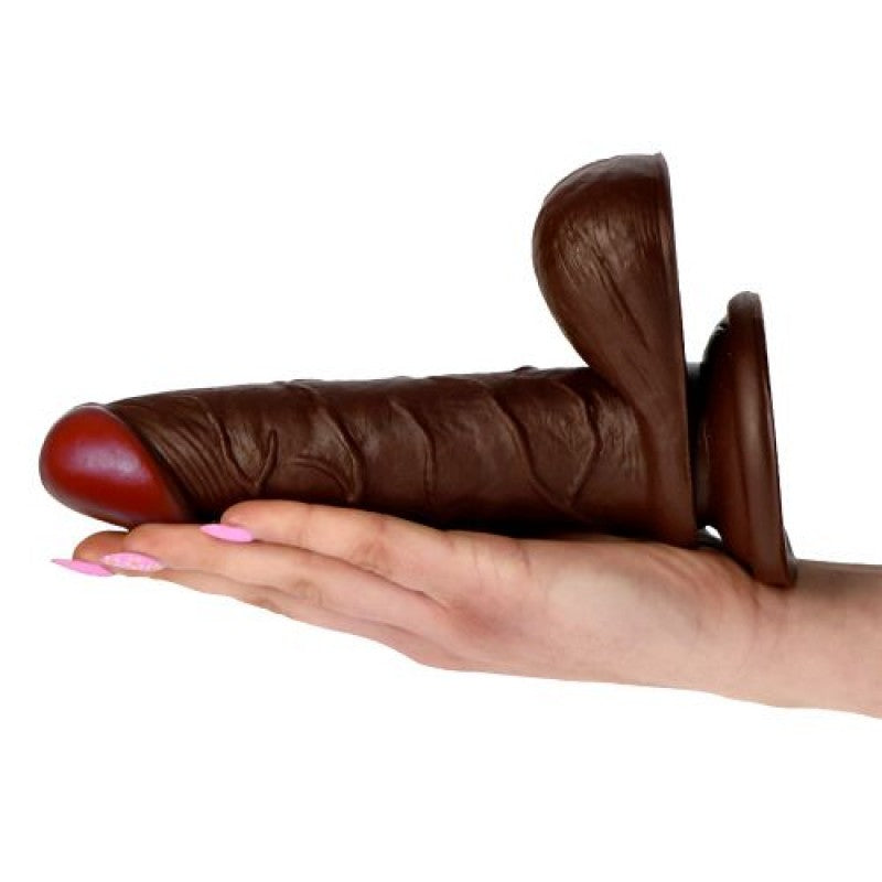 DILDO REALÍSTICO REAL RAPTURE EARTH FLAVOUR 6.5'' NEGRO - Lust Sexshop