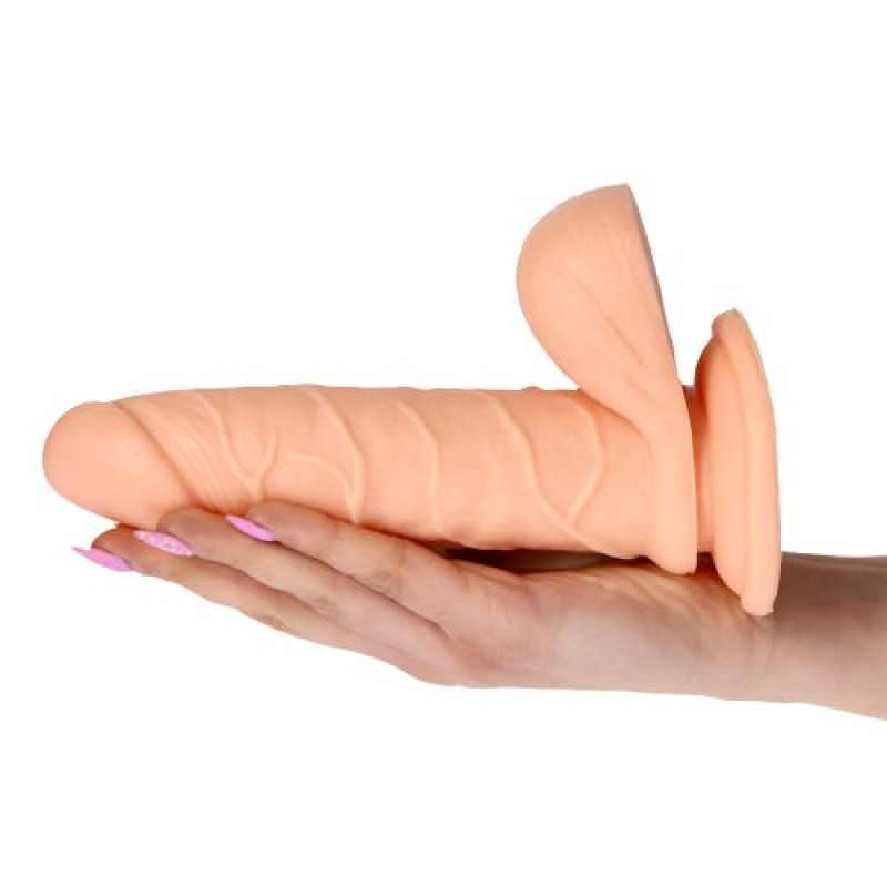 VIBRADOR REALÍSTICO REAL RAPTURE EARTH FLAVOUR 6.5'' BRANCO - Lust Sexshop