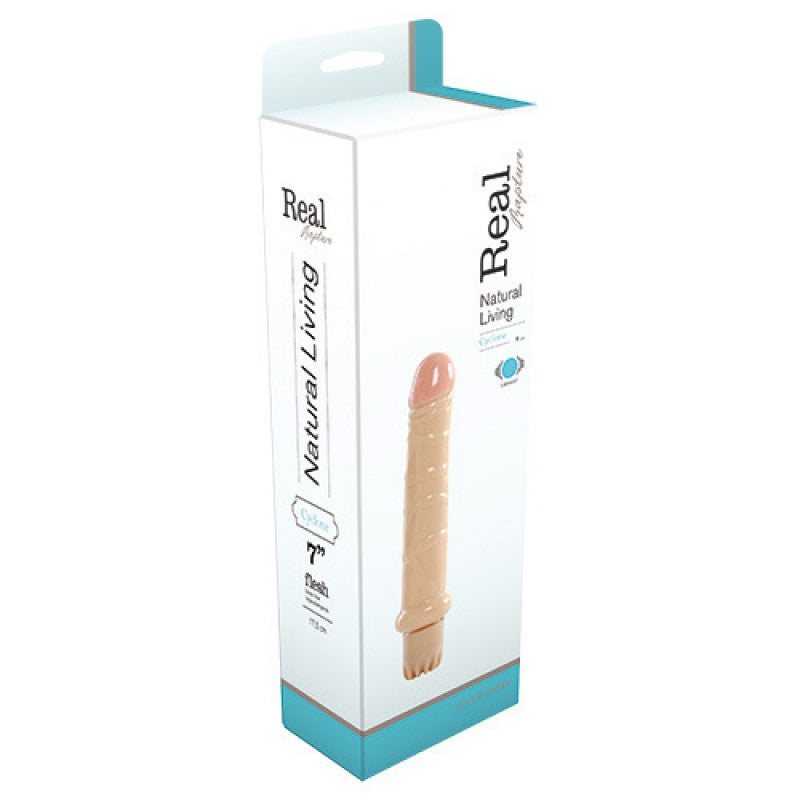 VIBRADOR REALÍSTICO REAL RAPTURE CYCLONE 7'' - Lust Sexshop