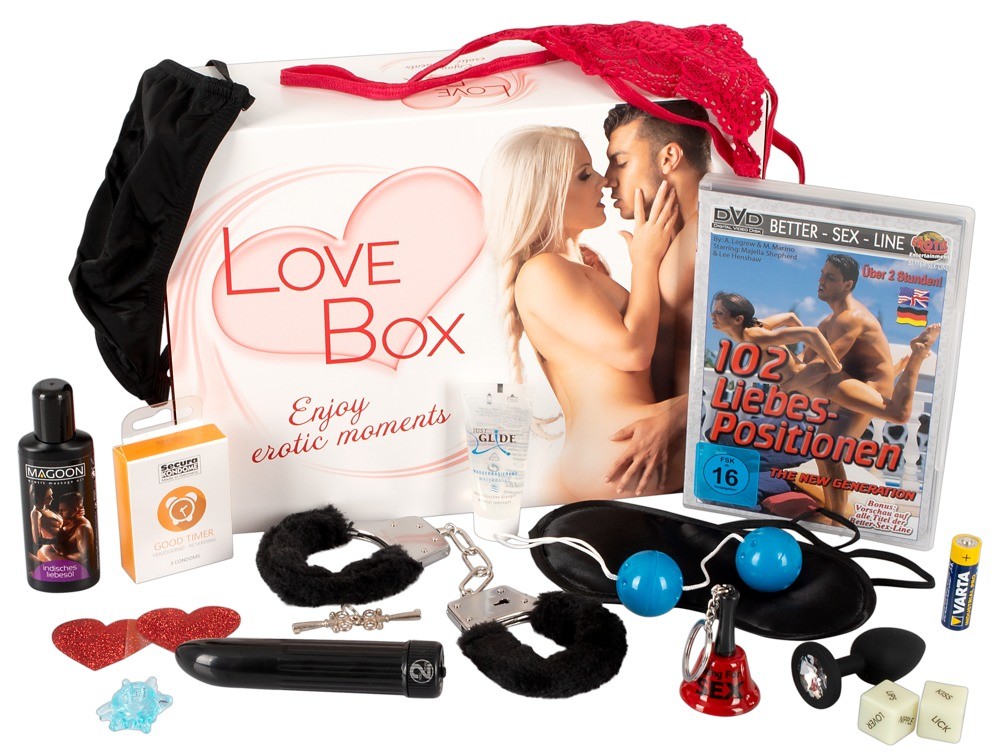 KIT SURPRESA LOVE BOX - Lust Sexshop