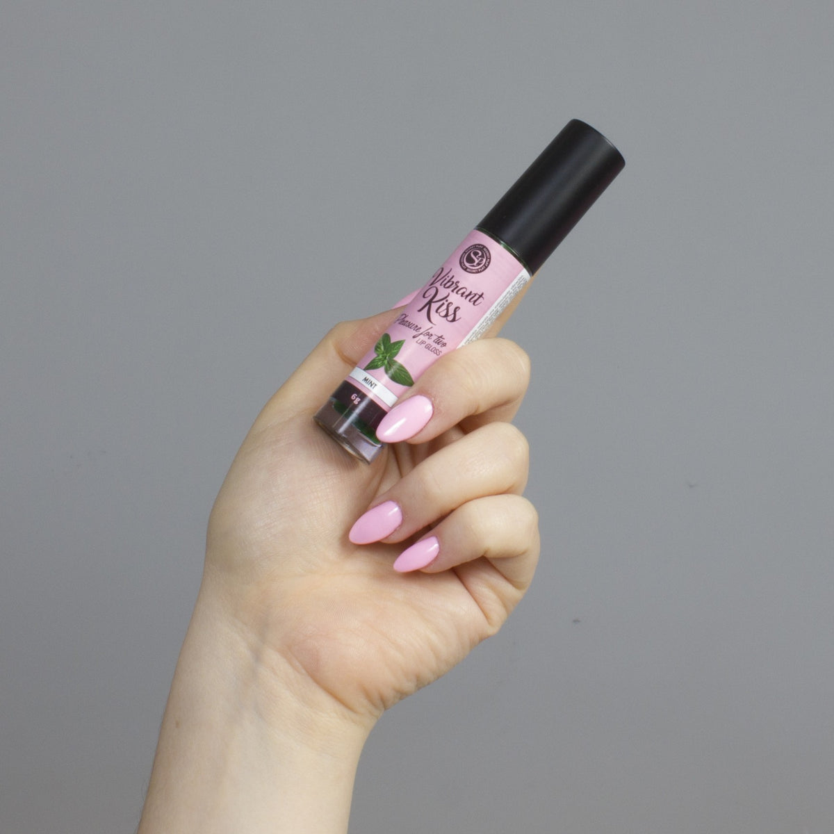 LIP GLOSS DE MENTA VIBRANT KISS 6GR - Lust Sexshop