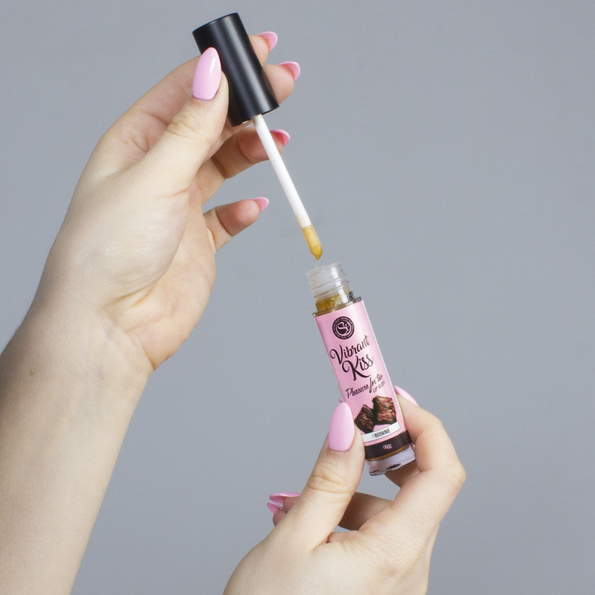 LIP GLOSS DE BROWNIE VIBRANT KISS 6GR - Lust Sexshop