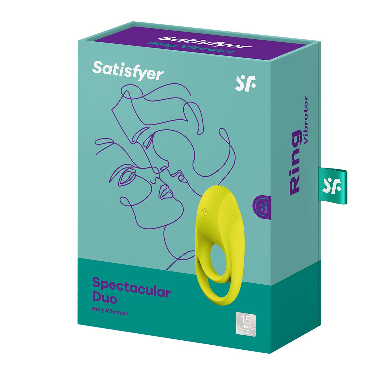ANEL VIBRATÓRIO SPECTACULAR DUO SATISFYER - Lust Sexshop