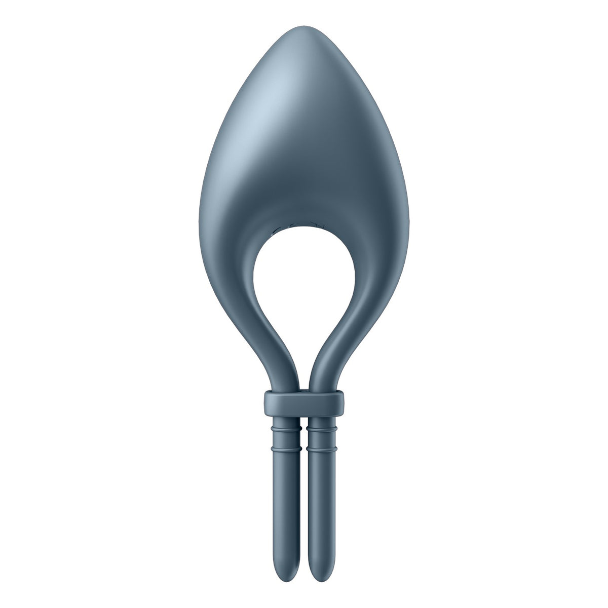 ANEL VIBRATÓRIO BULLSEYE COM APP SATISFYER AZUL ESCURO - Lust Sexshop