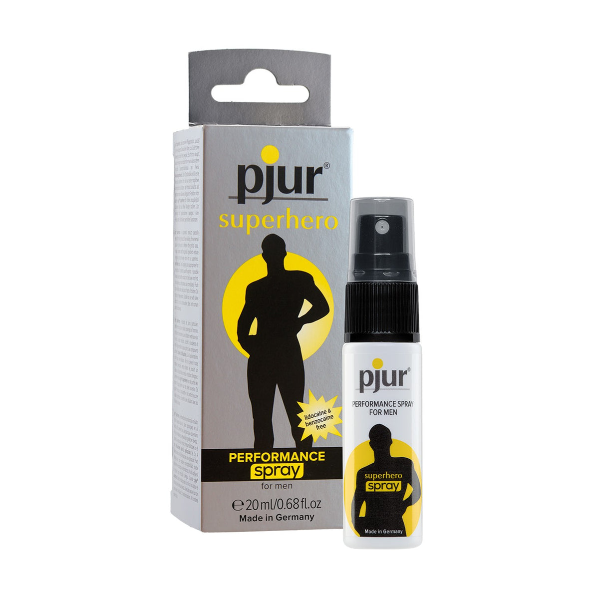 SPRAY RETARDANTE PJUR SUPERHERO PERFORMANCE 20ML - Lust Sexshop