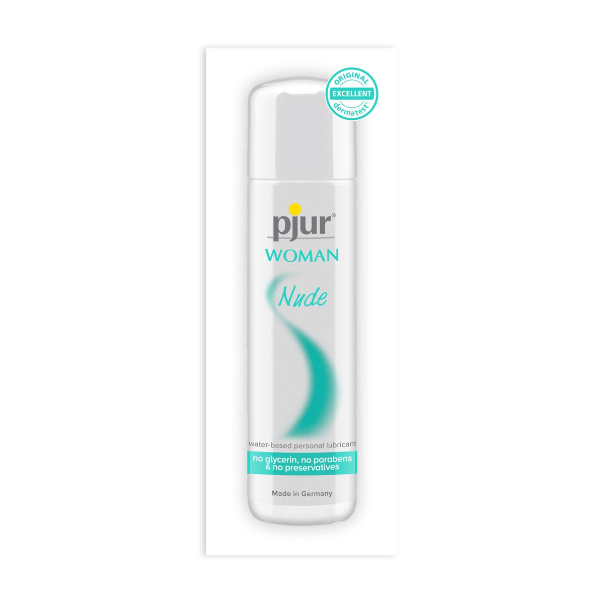 LUBRIFICANTE À BASE DE ÁGUA PJUR WOMAN NUDE 2ML - Lust Sexshop