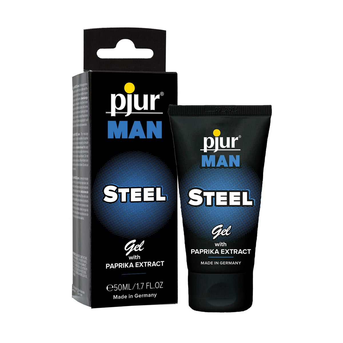 GEL ESTIMULANTE PJUR MAN STEEL 50ML - Lust Sexshop