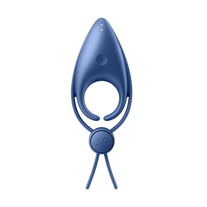 ANEL VIBRATÓRIO SNIPER SATISFYER AZUL - Lust Sexshop