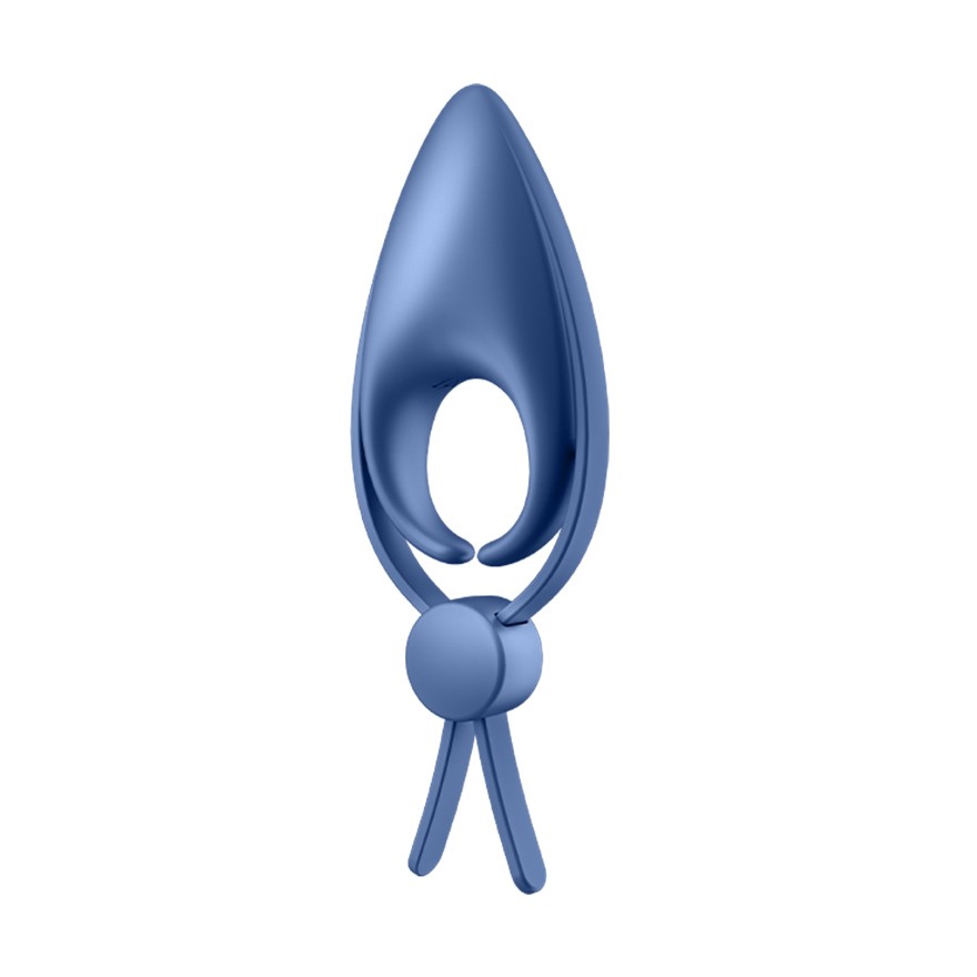 ANEL VIBRATÓRIO SNIPER SATISFYER AZUL - Lust Sexshop