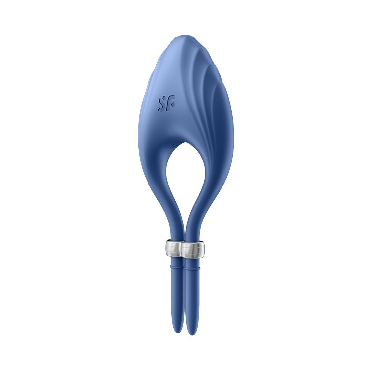 ANEL VIBRATÓRIO DUELIST SATISFYER AZUL - Lust Sexshop