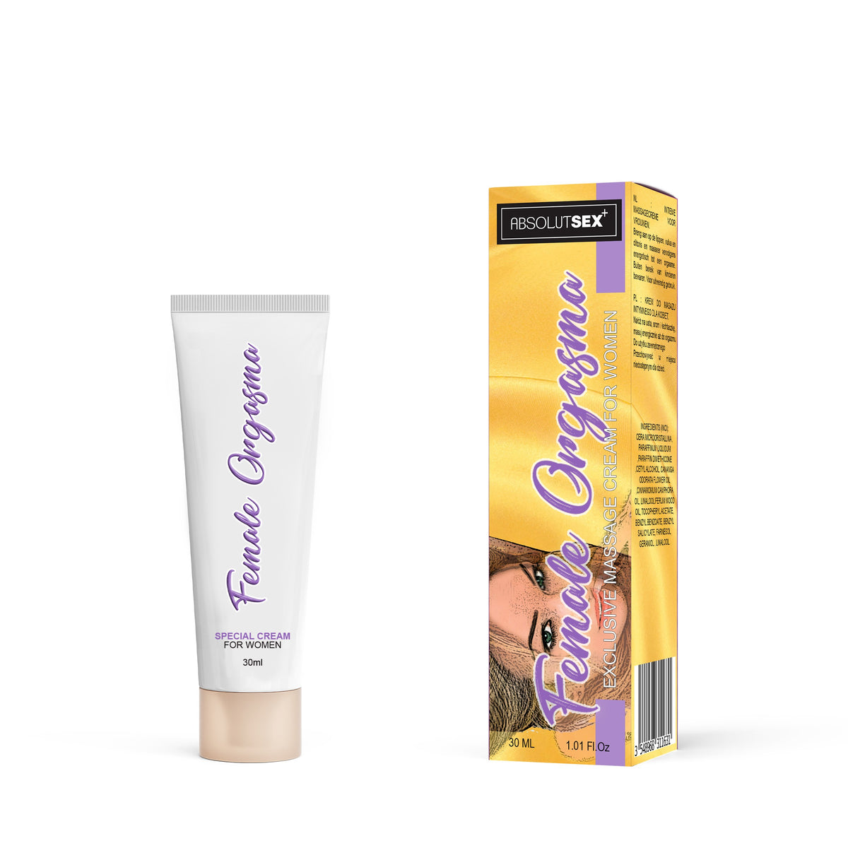 CREME ESTIMULANTE PARA CLITÓRIS FEMALE ORGASMA 30ML - Lust Sexshop