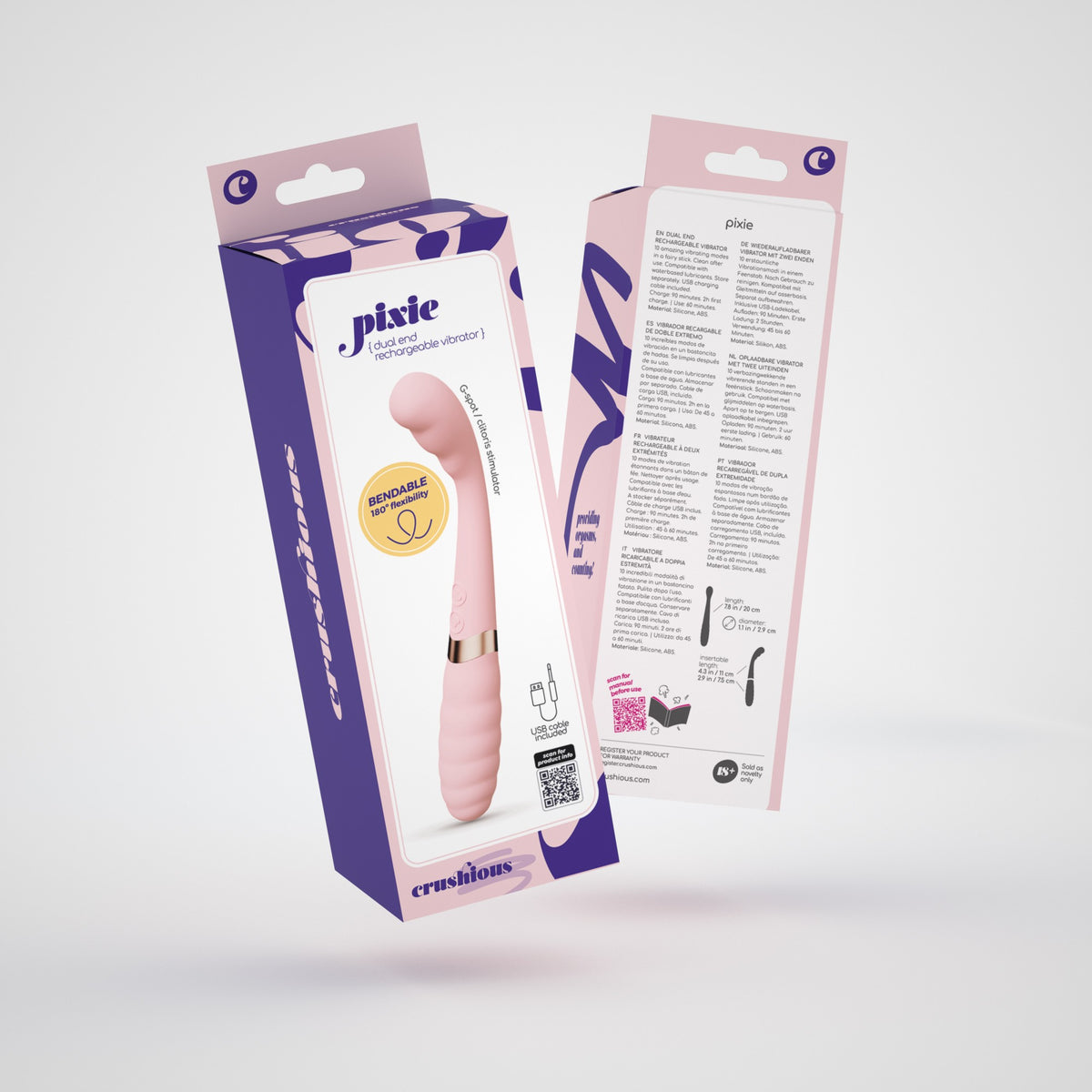 CRUSHIOUS PIXIE DUAL VIBRATOR