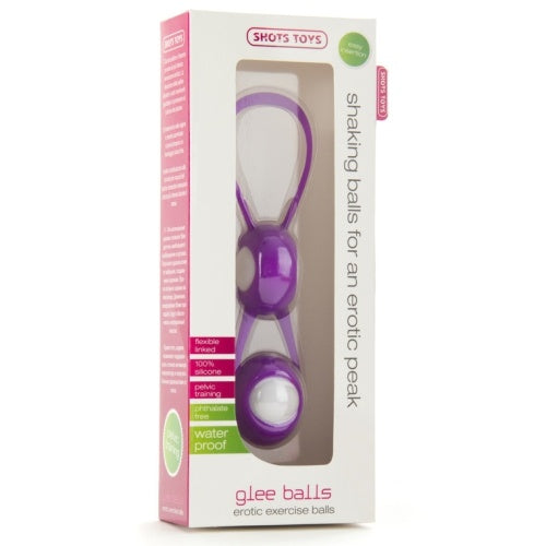 BOLAS VAGINAIS GLEE BALLS ROXAS - Lust Sexshop
