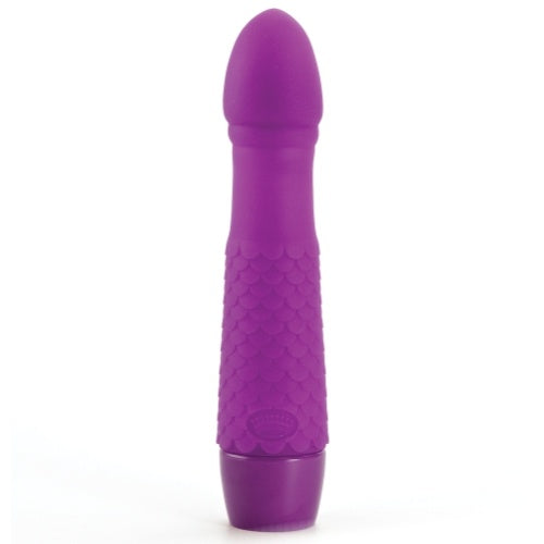 VIBRADOR BRIGIT ROXO EMBALAGEM BRANCA - Lust Sexshop