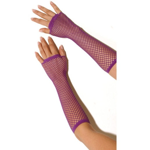 LUVAS DE REDE ROXAS - Lust Sexshop