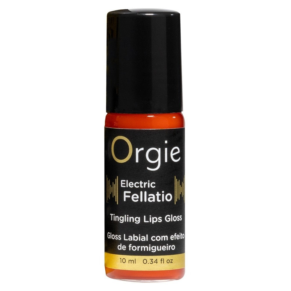 GLOSS COM EFEITO VIBRATÓRIO ELECTRIC FELLATIO 10ML ORGIE