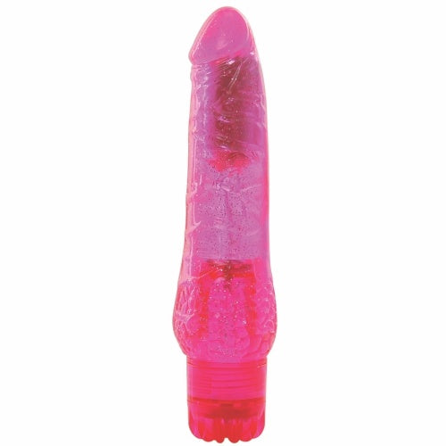 VIBRADOR JAMMY JELLY CLASSY GLITTER - Lust Sexshop