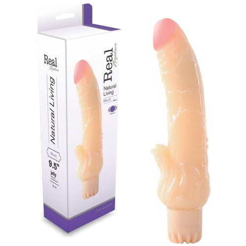 VIBRADOR JELLY REAL RAPTURE SHOCK 9.5'' - Lust Sexshop