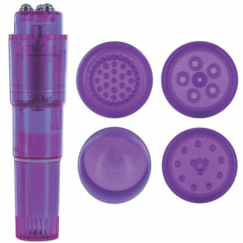 VIBRADOR CANDY PIE PULSY ROXO - Lust Sexshop