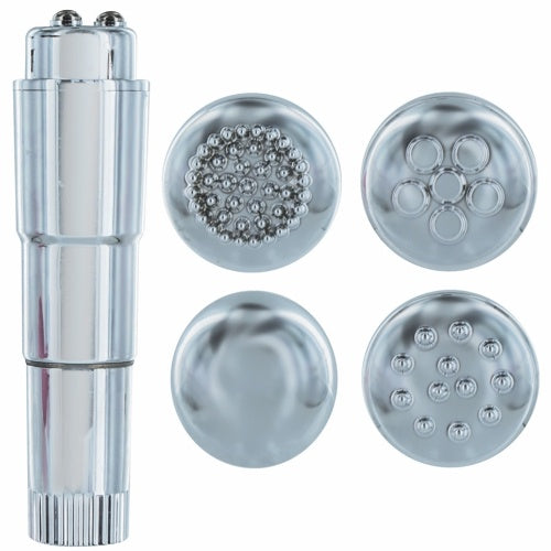VIBRADOR CANDY PIE SWEEPY PRATEADO - Lust Sexshop