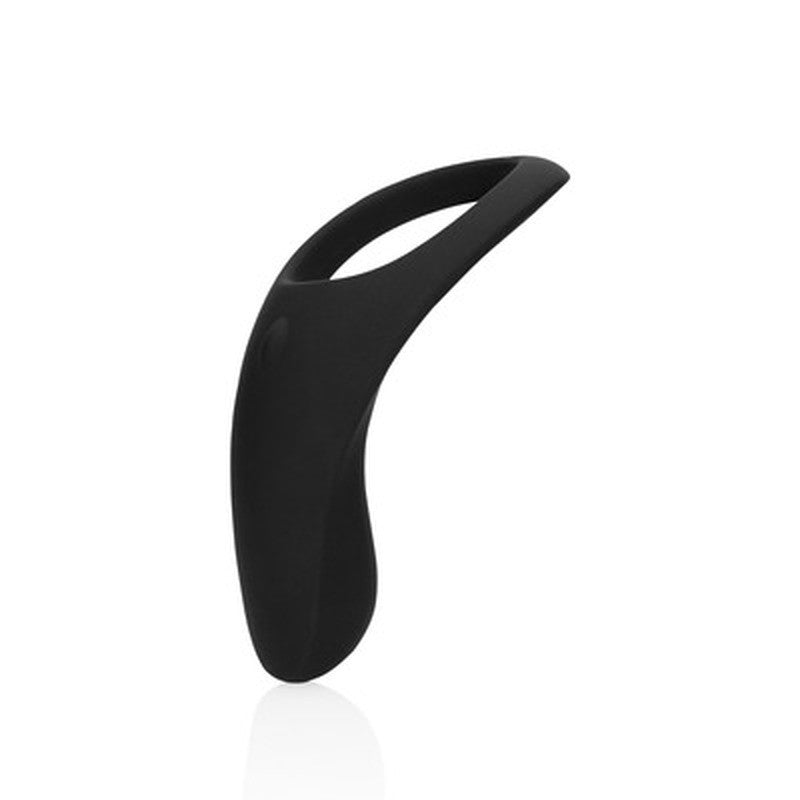 ANEL PARA O PÉNIS COM VIBRAÇÃO POINTED LICORICE BLACK LOVELINE - Lust Sexshop
