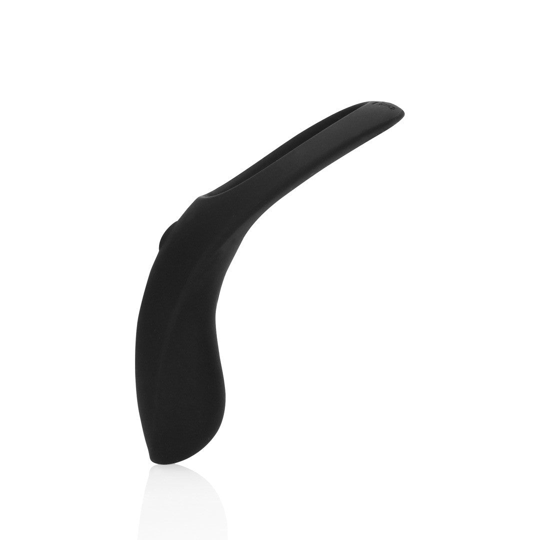 ANEL PARA O PÉNIS COM VIBRAÇÃO POINTED LICORICE BLACK LOVELINE - Lust Sexshop