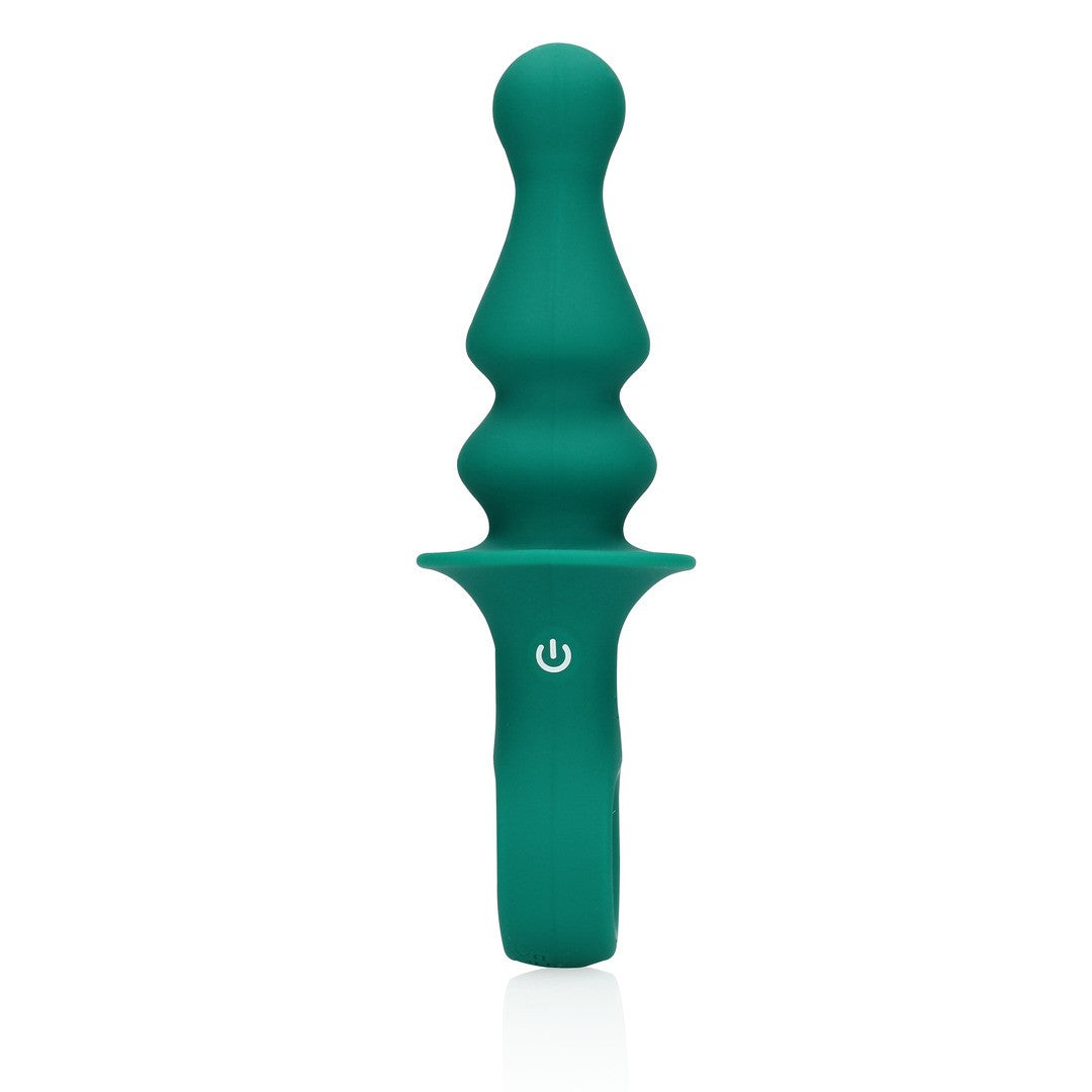 PLUG ANAL PEÃO COM VIBRAÇÃO PEACOCK PLUME LOVELINE