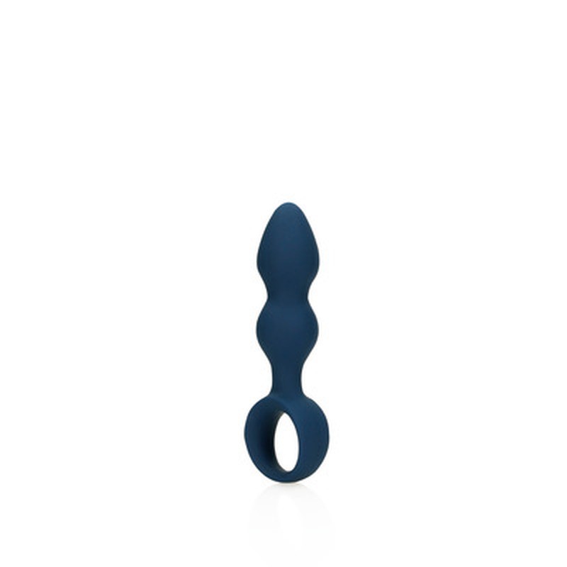 LOVELINE TEARDROP SHAPED ANAL PLUG SMALL BALTIC BLUE