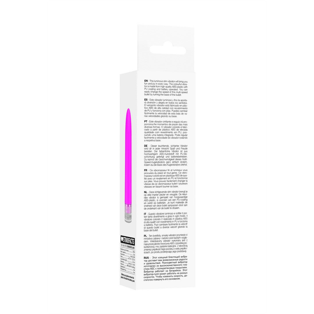 VIBRADOR ELENI LUMINOUS NEON COLLECTION ROSA