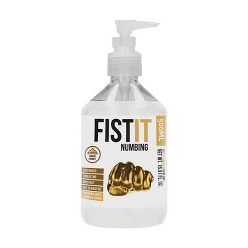 LUBRIFICANTE PARA FISTING NUMBING 17 FL OZ 500 ML FIST IT