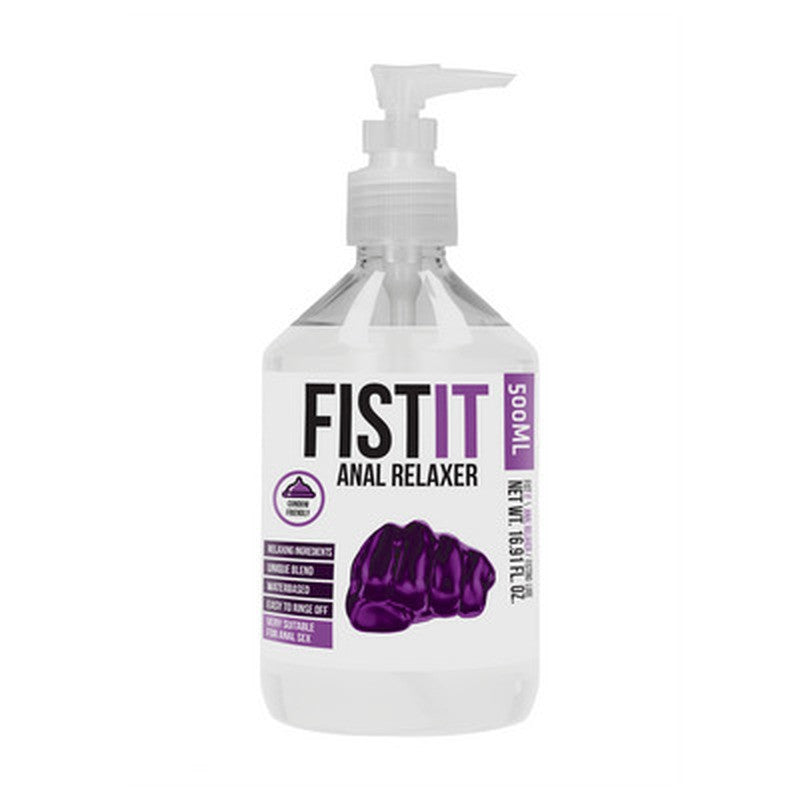 LUBRIFICANTE ANAL RELAXANTE 17 FL OZ 500 ML FIST IT