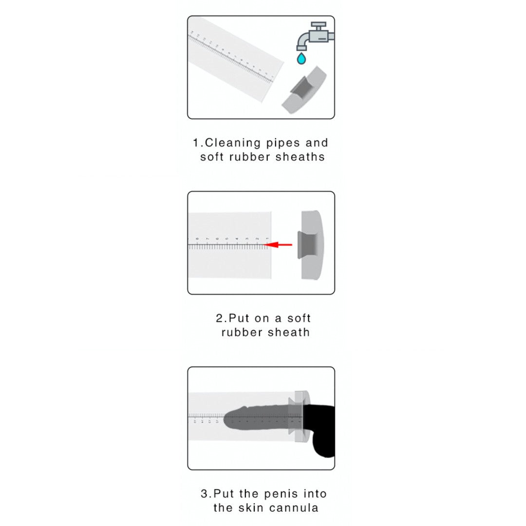MANGA DE REPOSIÇÃO SILICONE PUMP LARGE PUMPED