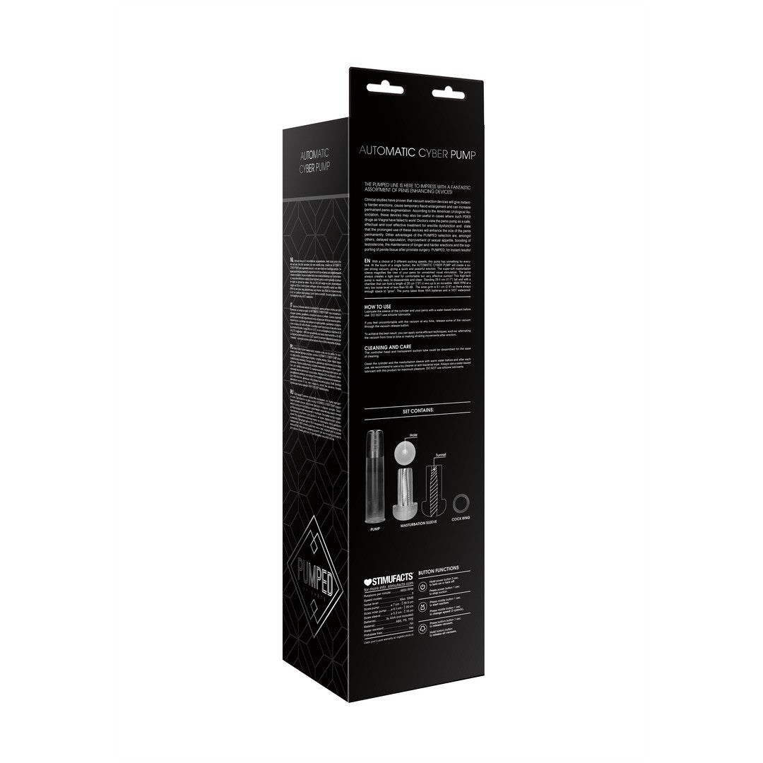 BOMBA AUTOMATIC CYBER PUMP PUMPED
