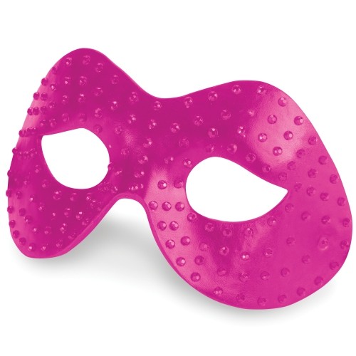 MÁSCARA OUCH! DIAMOND MOULDED ROSA - Lust Sexshop