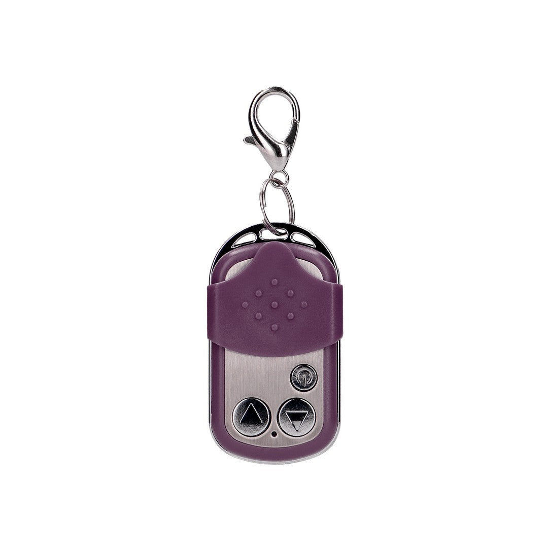 OVO VIBRATÓRIO COM COMANDO L ROXO SHOTS TOYS