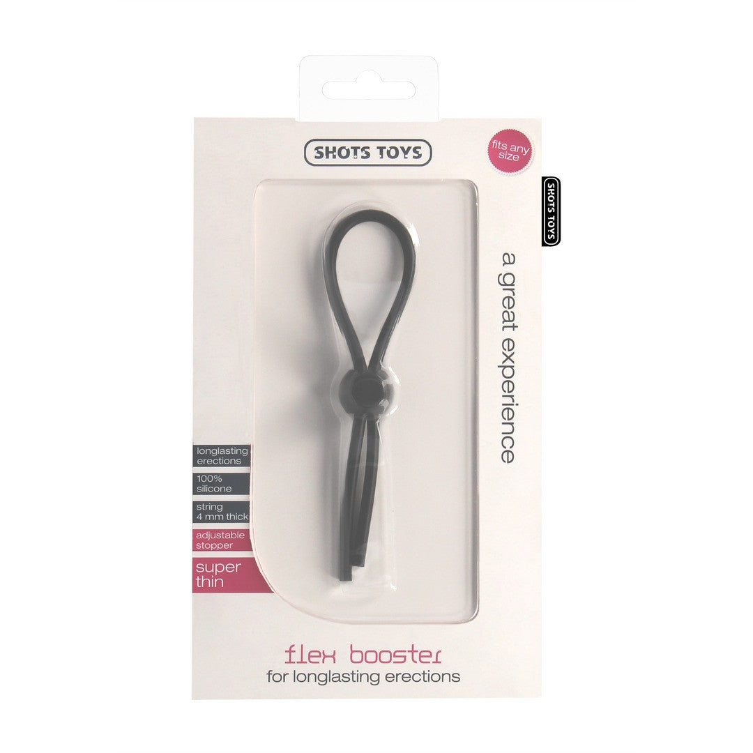 ANEL PARA O PÉNIS FLEX BOOSTER SHOTS TOYS - Lust Sexshop