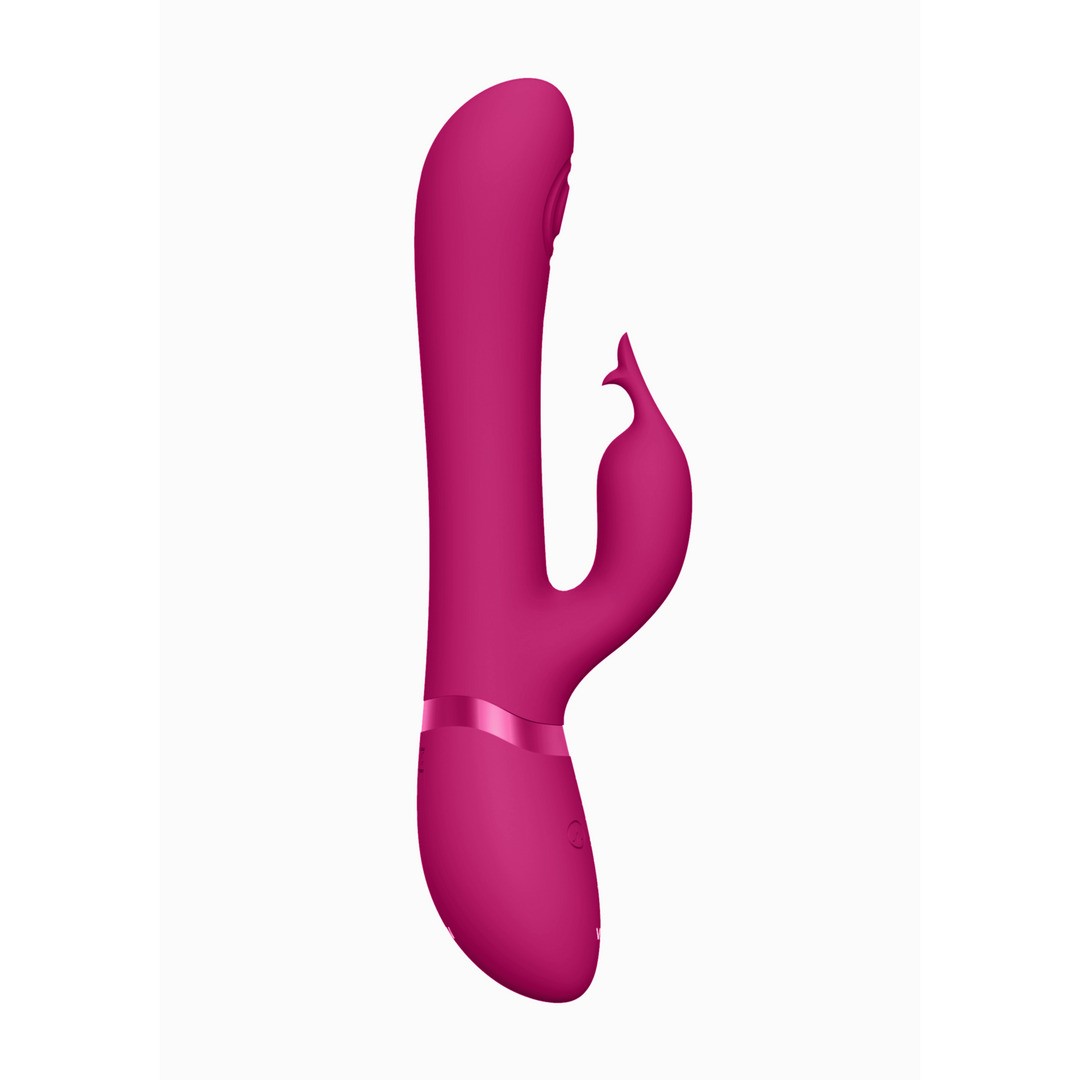 VIVE ETSU PULSE WAVE G-SPOT RABBIT CLITORAL STIMULATOR PINK