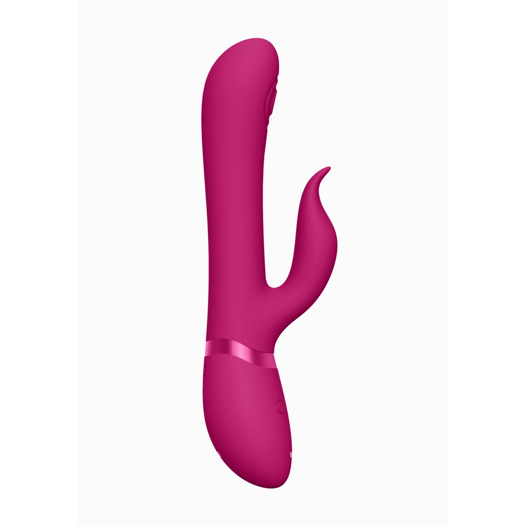 VIVE ETSU PULSE WAVE G-SPOT RABBIT CLITORAL STIMULATOR PINK