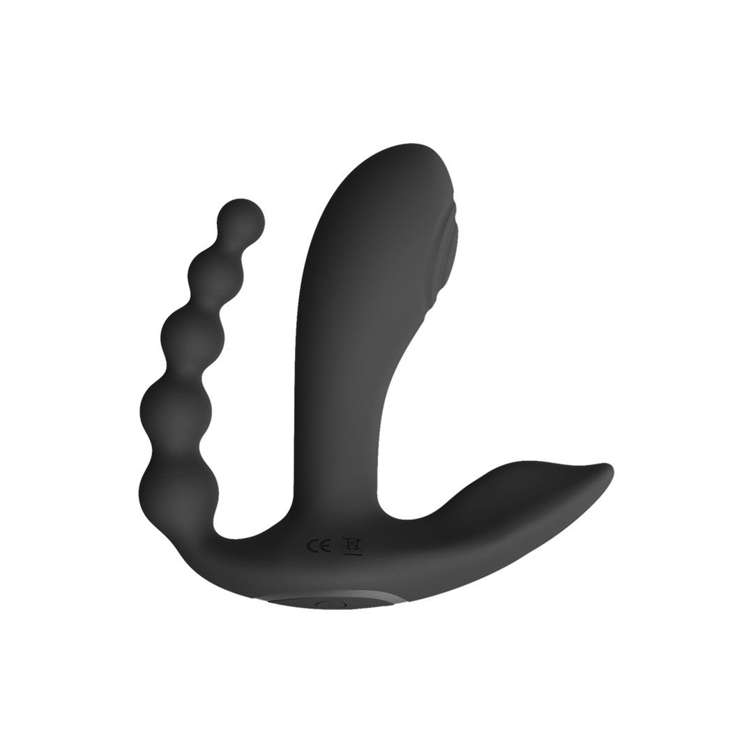 VIVE KATA PULSE WAVE  VIBRATING DOUBLE PENETRATION VIBRATOR BLACK