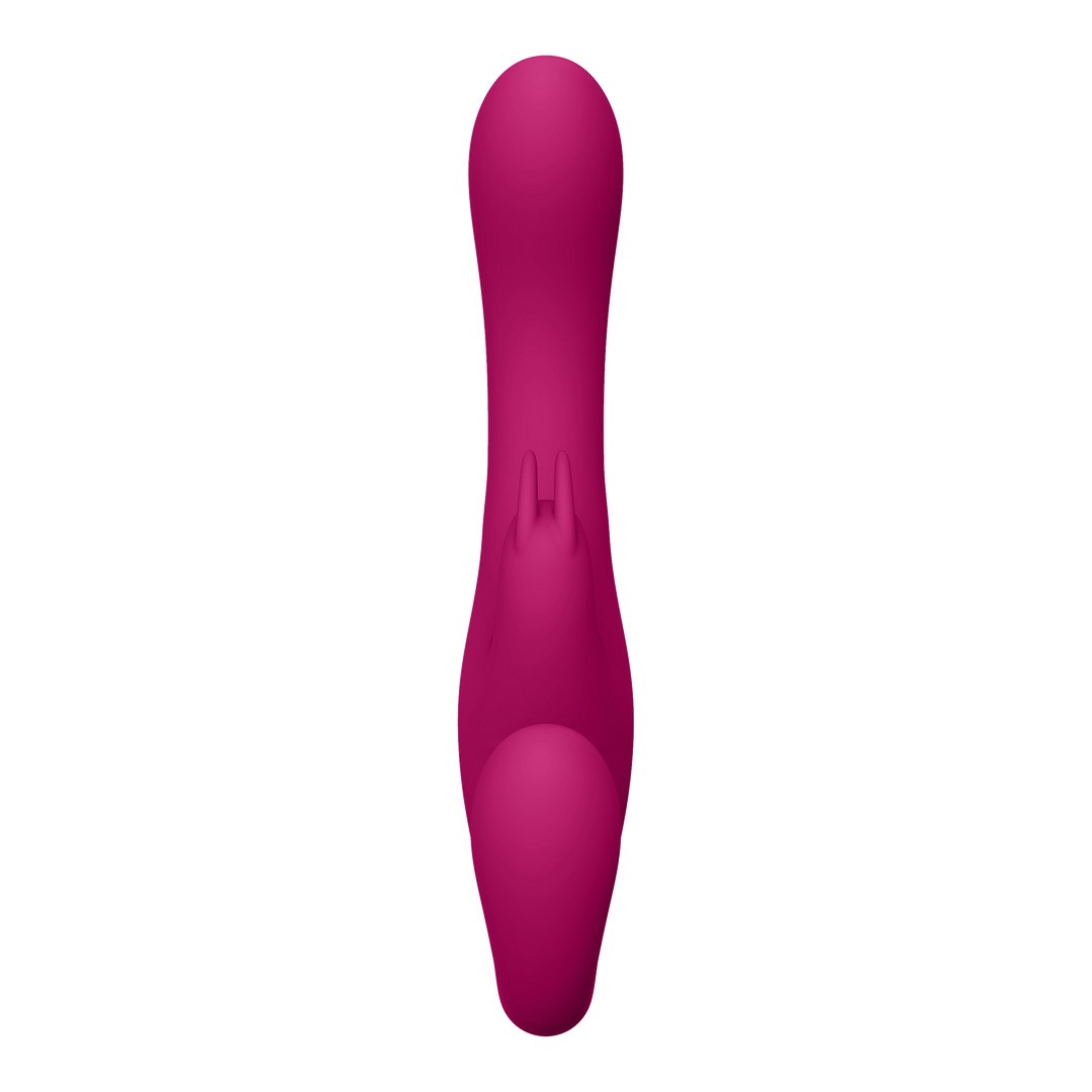 STRAP-ON SEM ARNÊS SUKI VIBRATING RABBIT ROSA VIVE
