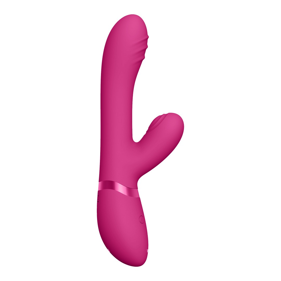 VIVE TANI FINGER MOTION WITH PULSE-WAVE VIBRATOR PINK