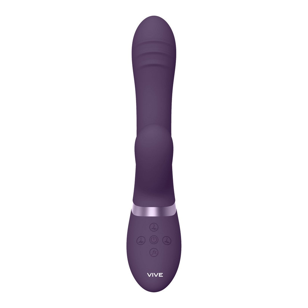 VIBRADOR TANI FINGER MOTION WITH PULSE-WAVE ROXO VIVE