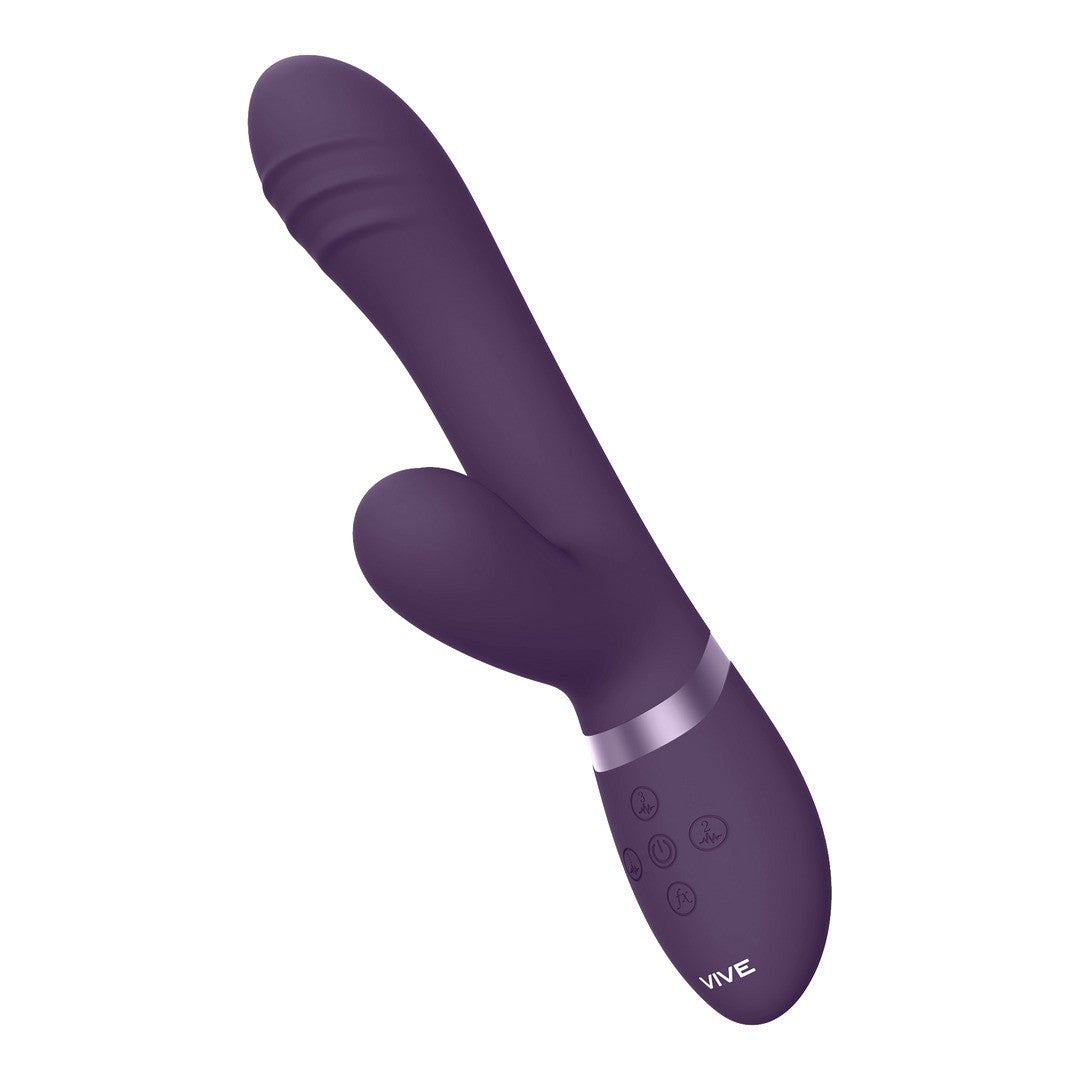 VIBRADOR TANI FINGER MOTION WITH PULSE-WAVE ROXO VIVE