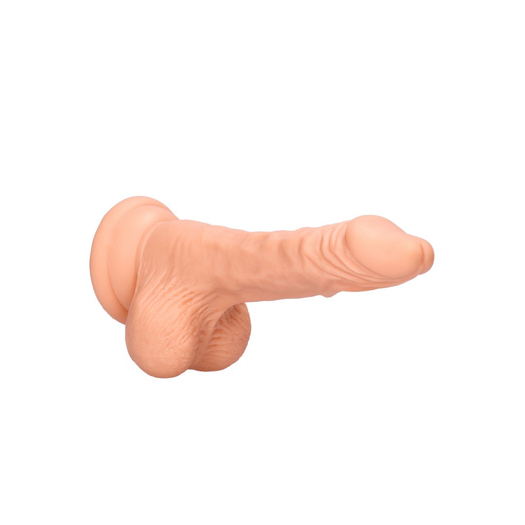 DILDO CON TESTÍCULOS 7 /17 CM REALROCK