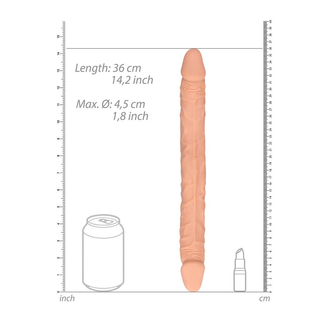 DILDO DUPLO 14 / 36 CM REALROCK - Lust Sexshop