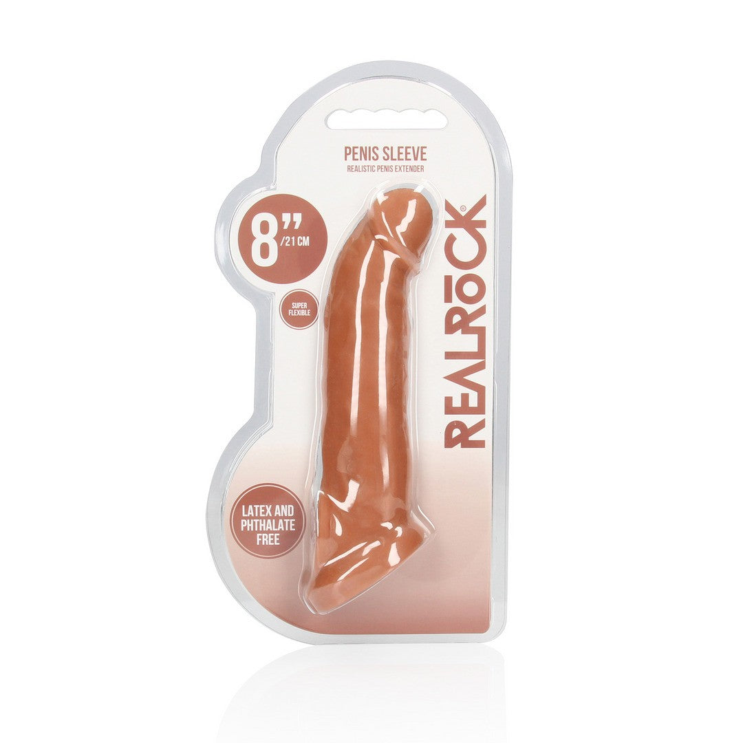 REALROCK PENIS SHEATH TAN 8 / 20 CM