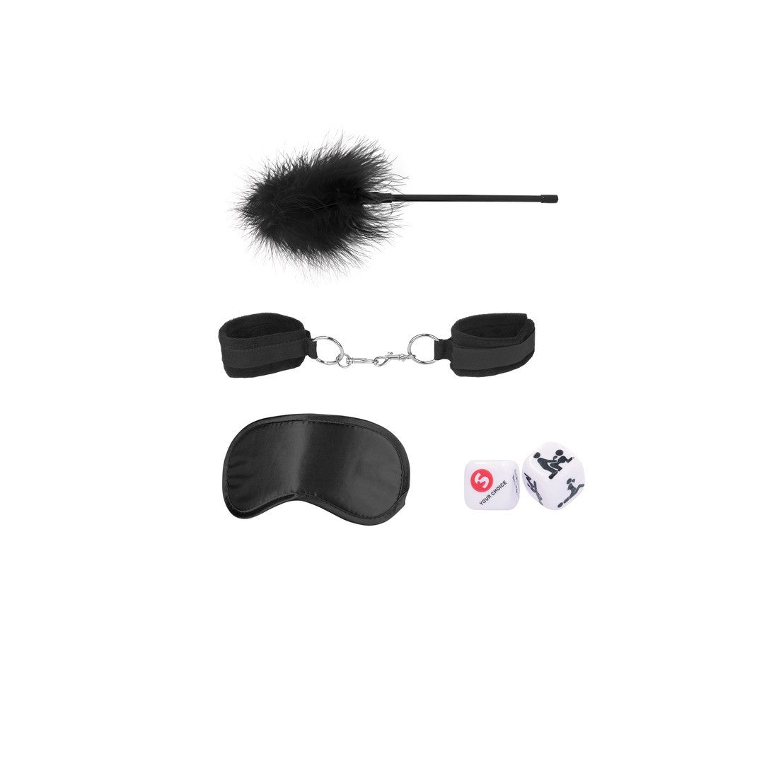 OUCH! INTRODUCTORY BONDAGE KIT 2 BLACK