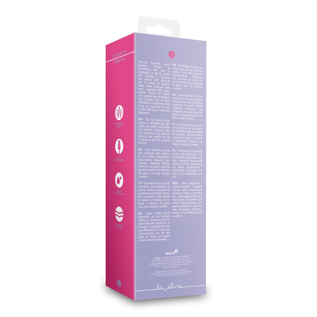 ESTIMULADOR SILICONE TIP NIGHT MAGIC LOVELINE