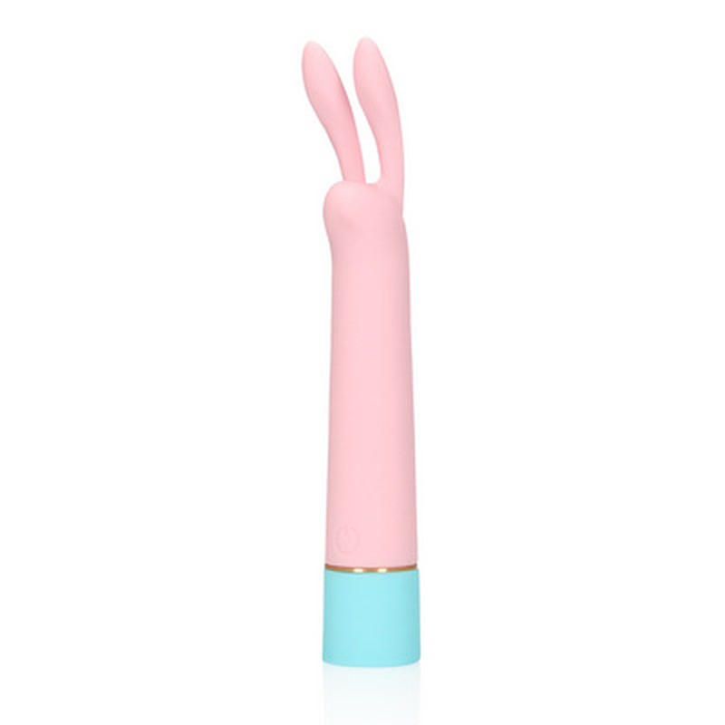 LOVELINE MINI RABBIT VIBRATOR WITH USB CHARGER ARCTIC BLUE